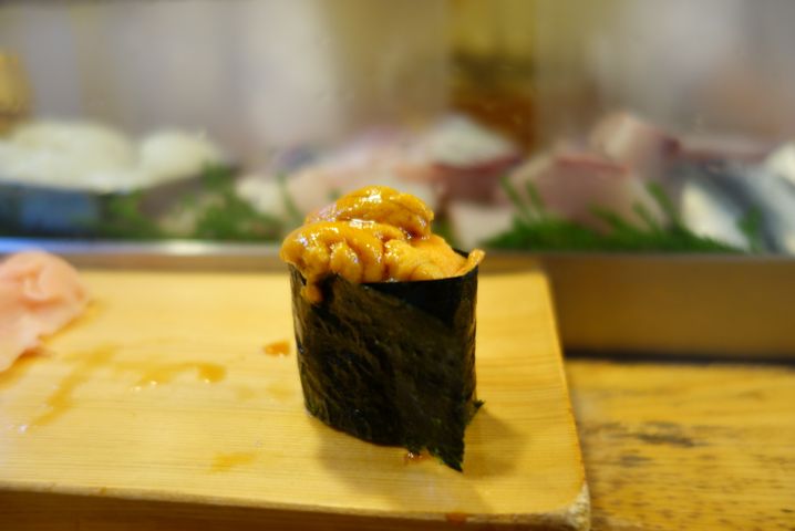 Sushi at Daiwa Sushi, Toyosu, Tokyo