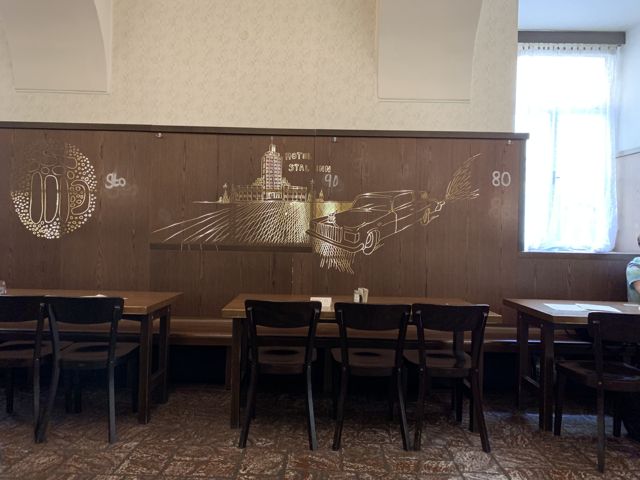 Beer at Lokál Dlouhááá, Prague