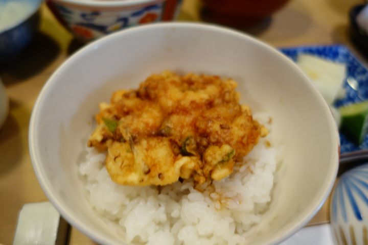 Tempura at Tenko, Tokyo