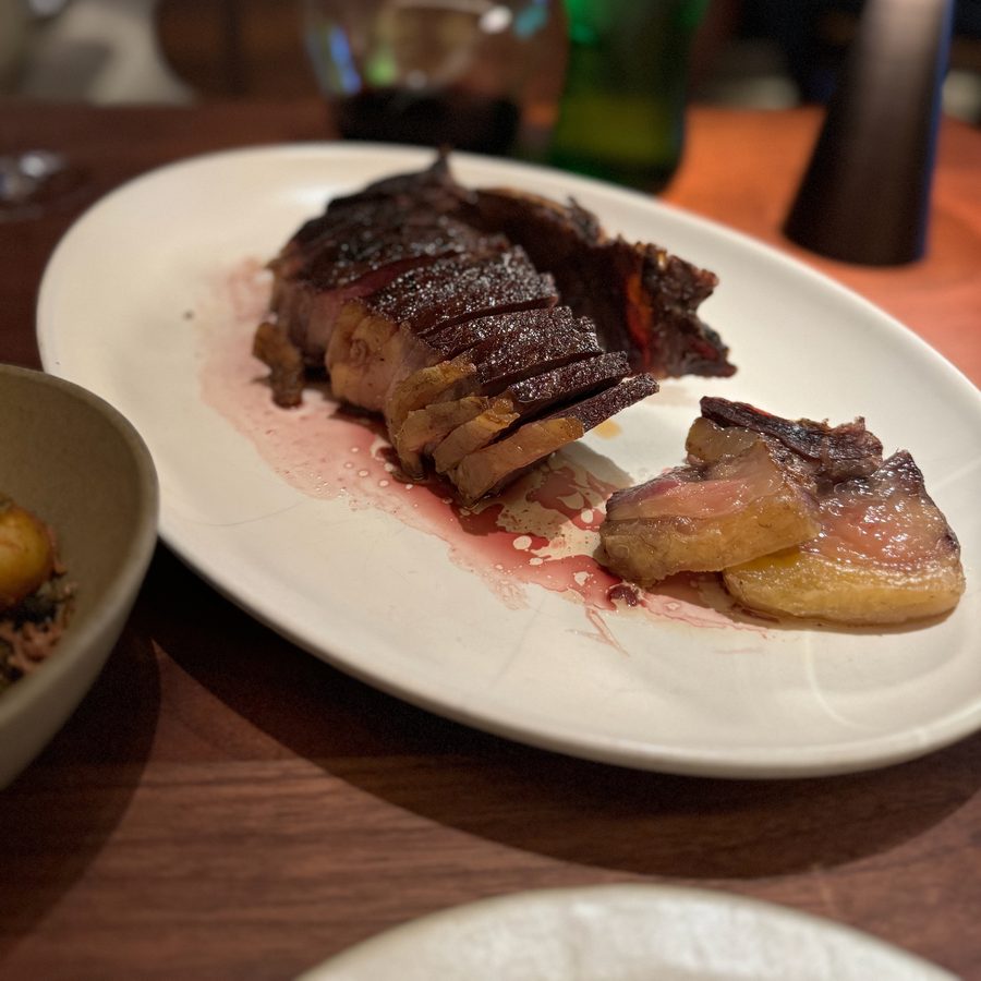 The steak at Cozinha das Flores, 2024