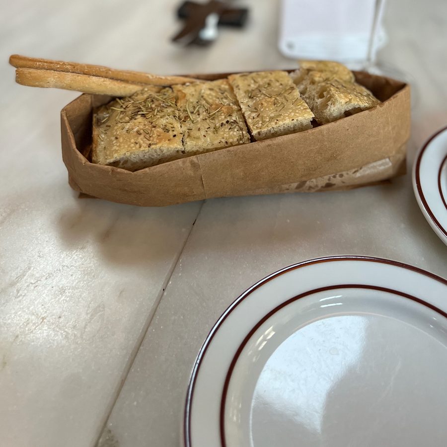 The focaccia at Reitoria, 2022