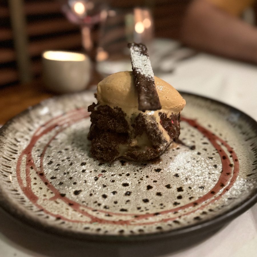 French toast dessert at Oficina, 2023