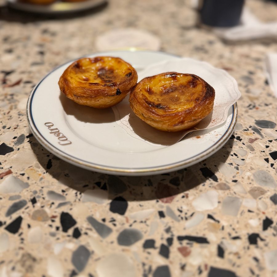 Pastel de nata at Castro, 2024