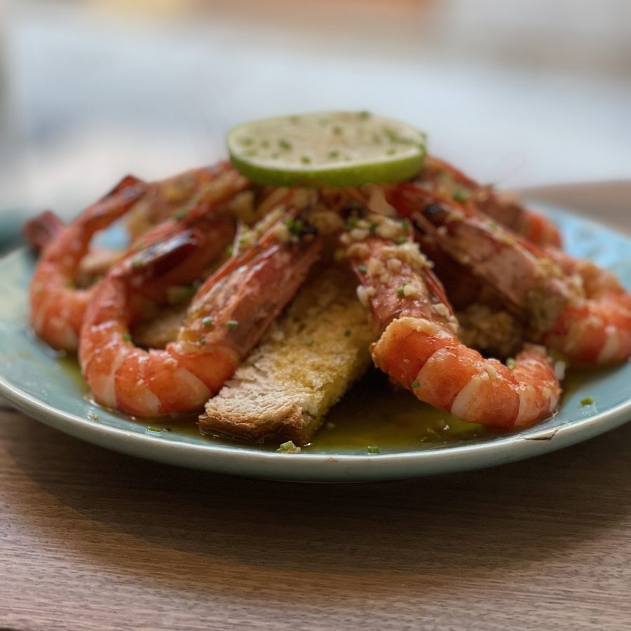 The prawns at Coupage 51, 2021