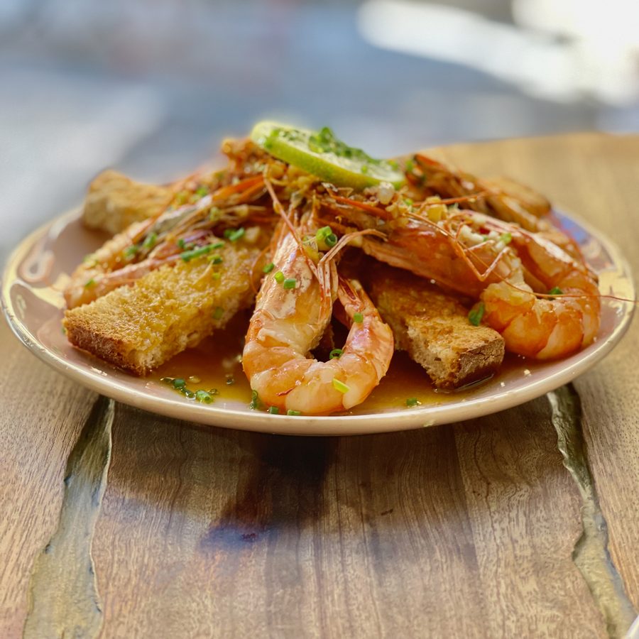 The prawns at Coupage 51, 2021