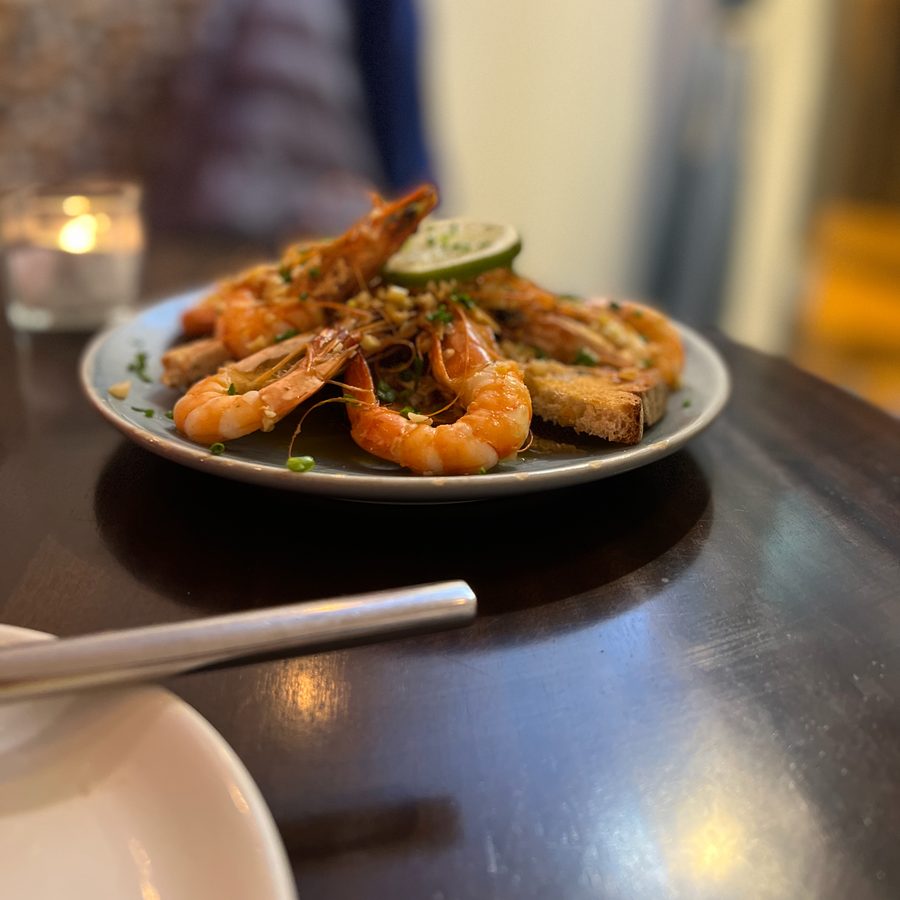The prawns at Coupage 51, 2021