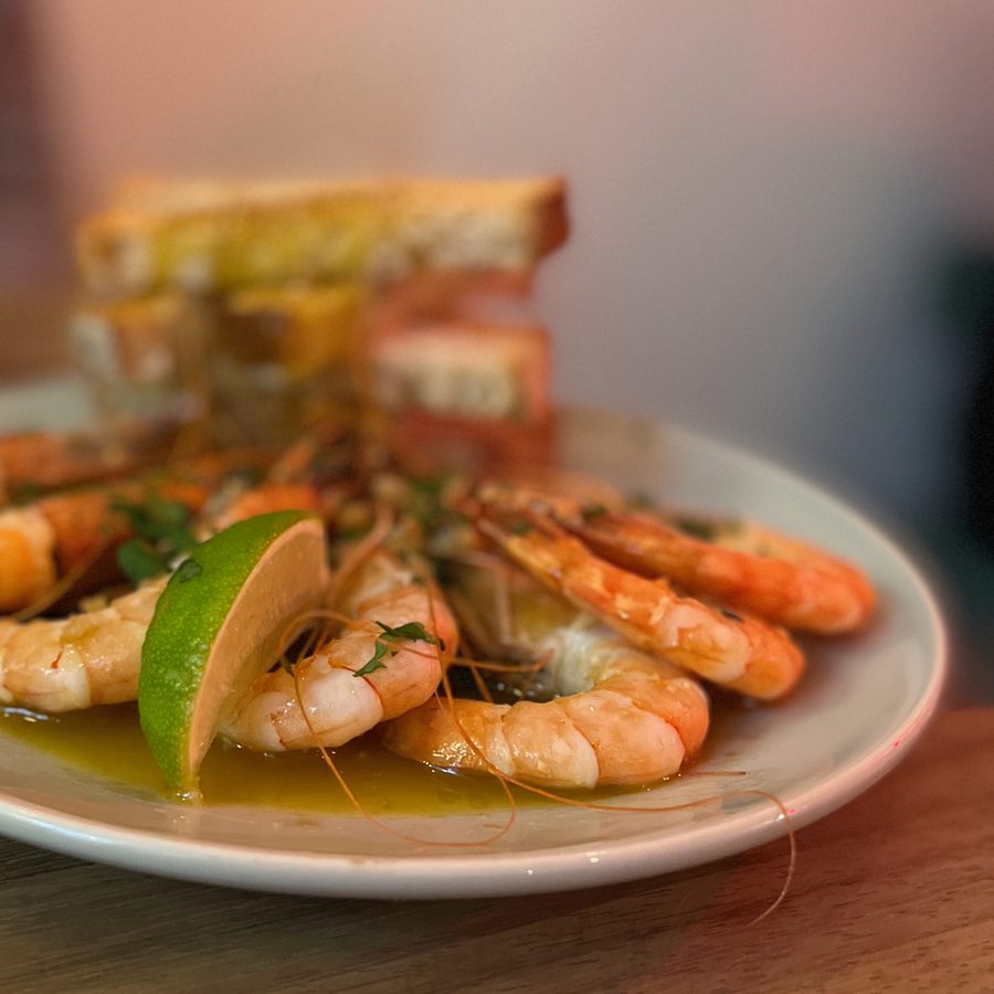 The prawns at Coupage 51, 2022