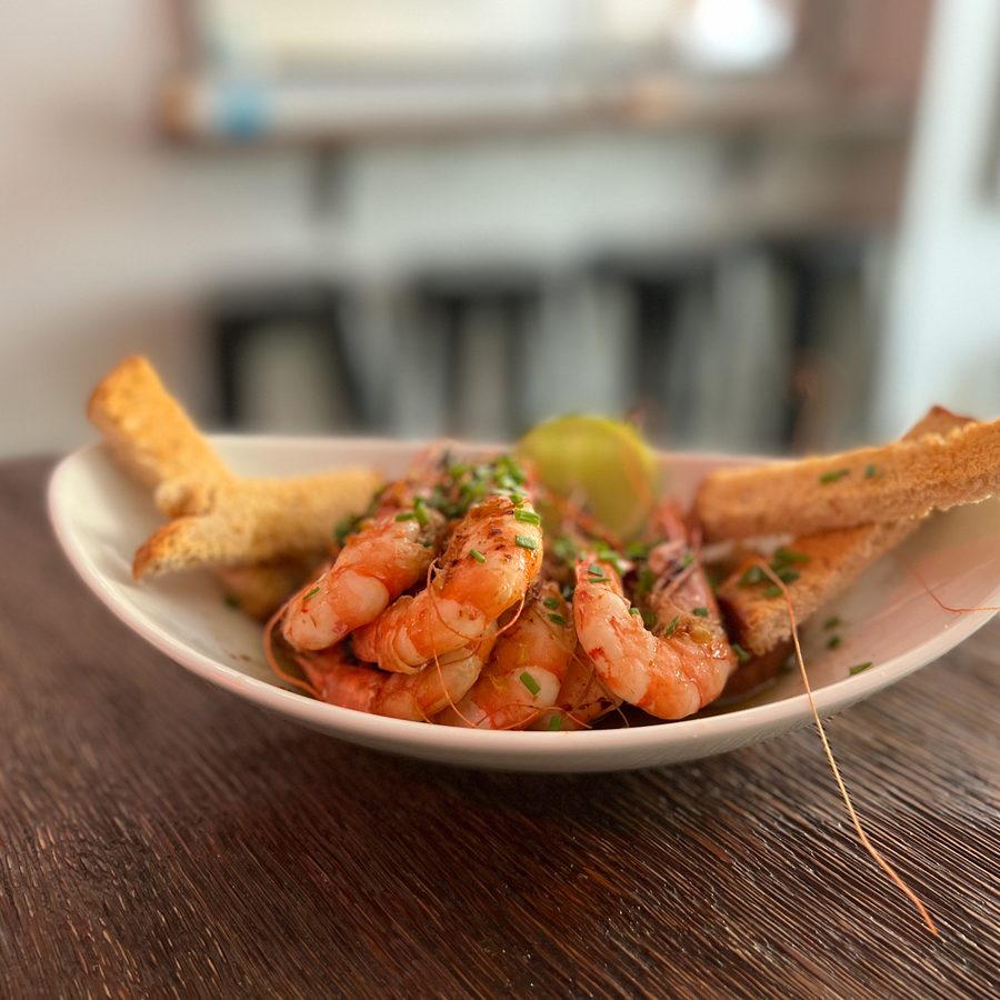 The prawns at Coupage 51, 2022
