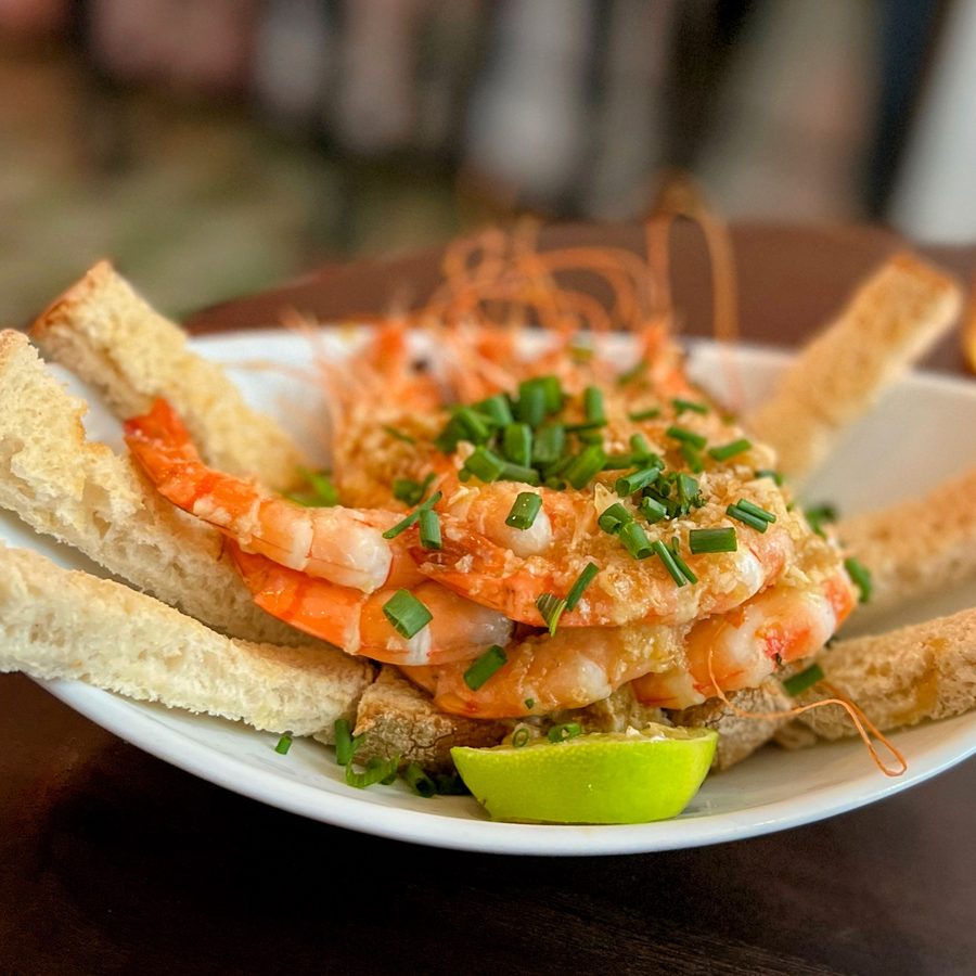 The prawns at Coupage 51, 2022