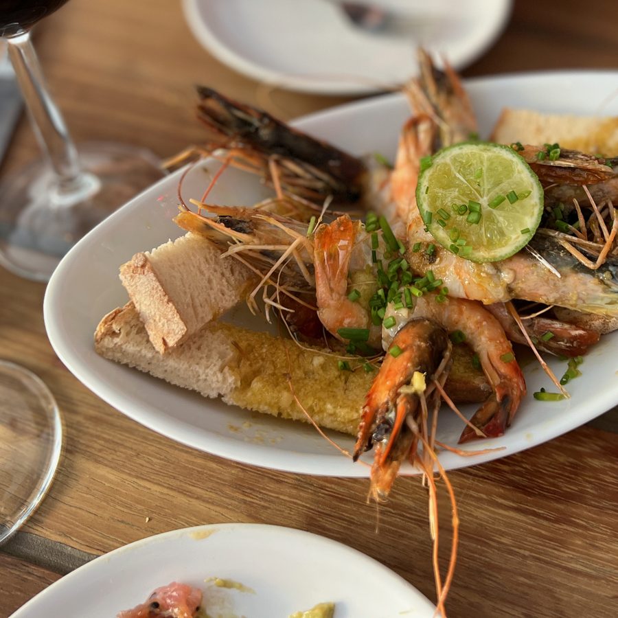 The prawns at Coupage 51, 2022