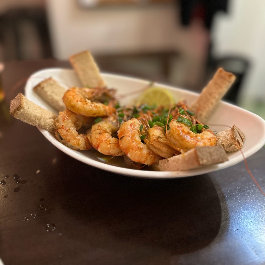 The prawns at Coupage 51, 2022