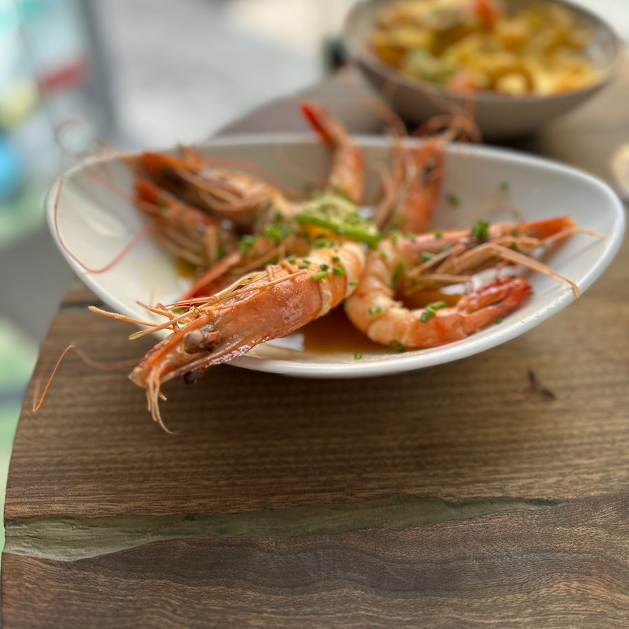 The prawns at Coupage 51, 2023