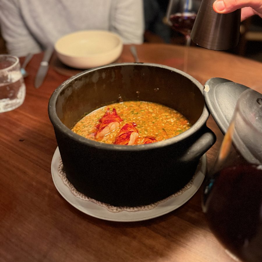 Seafood rice at Cozinha das Flores, 2025