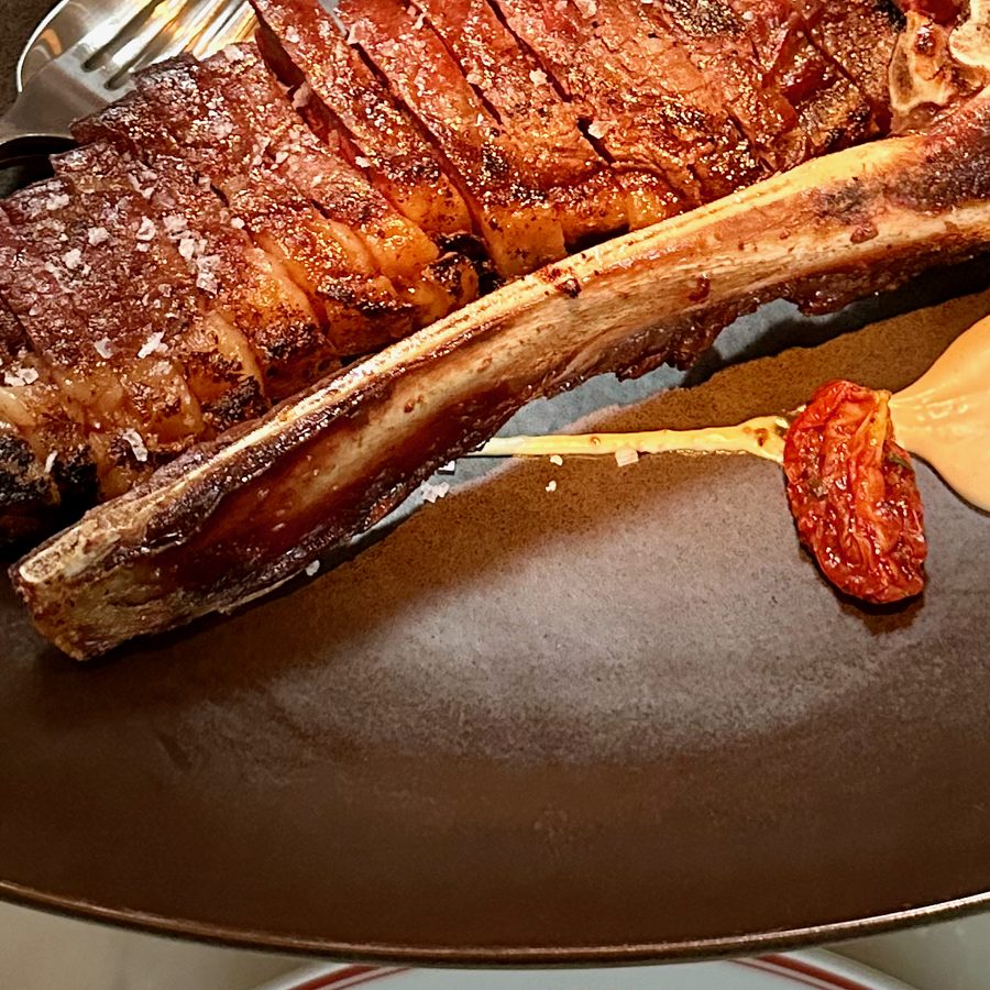 Dry-aged steak at Reitoria, 2023