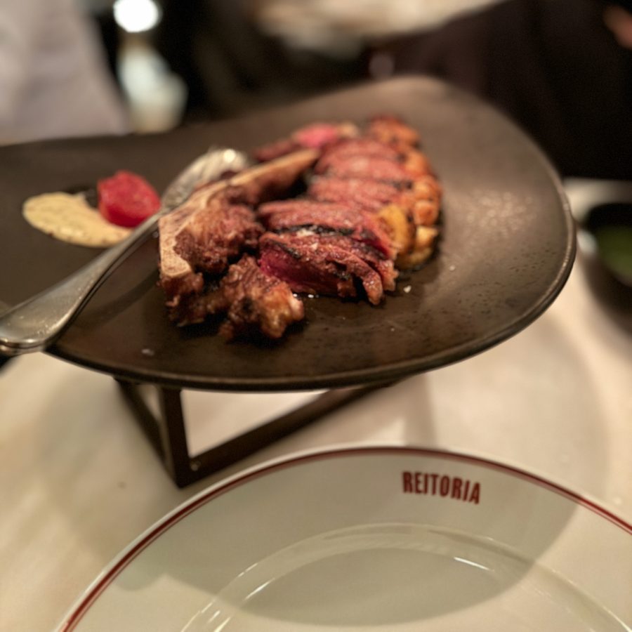 Dry-aged steak at Reitoria, 2023