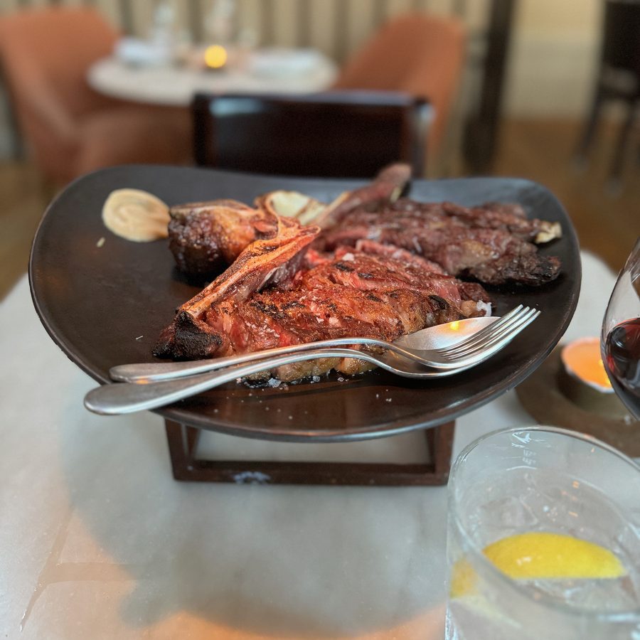 Dry-aged steak at Reitoria, 2024