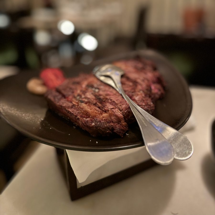 Dry-aged steak at Reitoria, 2024
