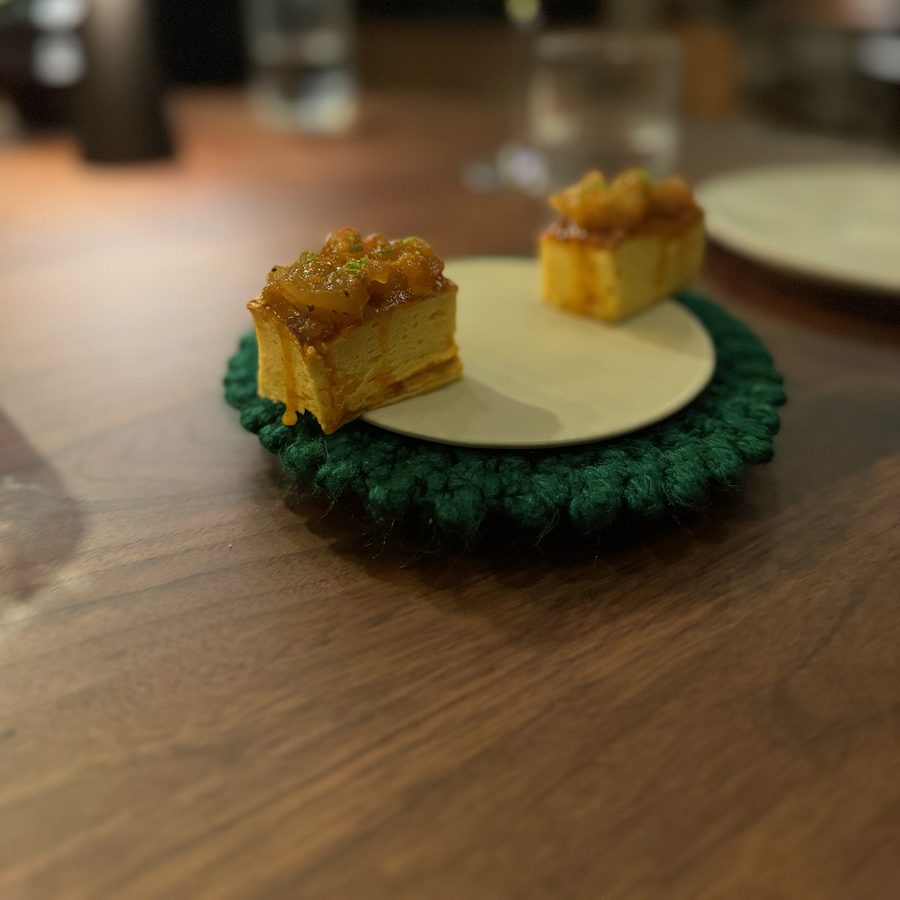 Toast bites at Cozinha das Flores, 2023