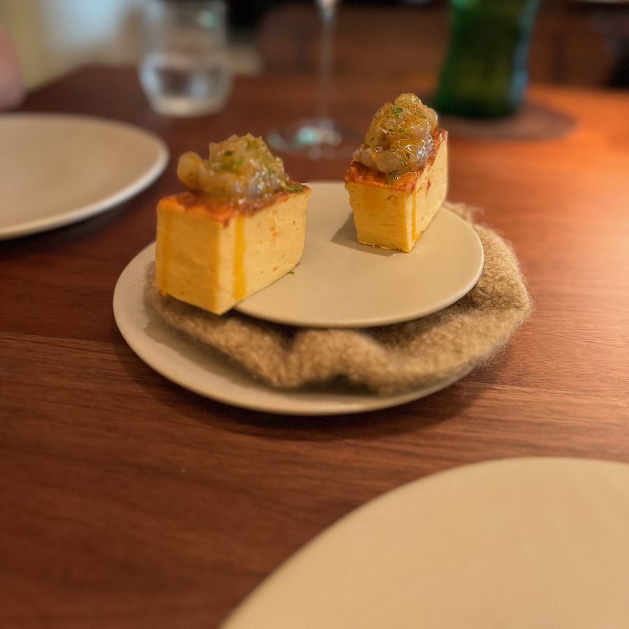 Toast bites at Cozinha das Flores, 2024