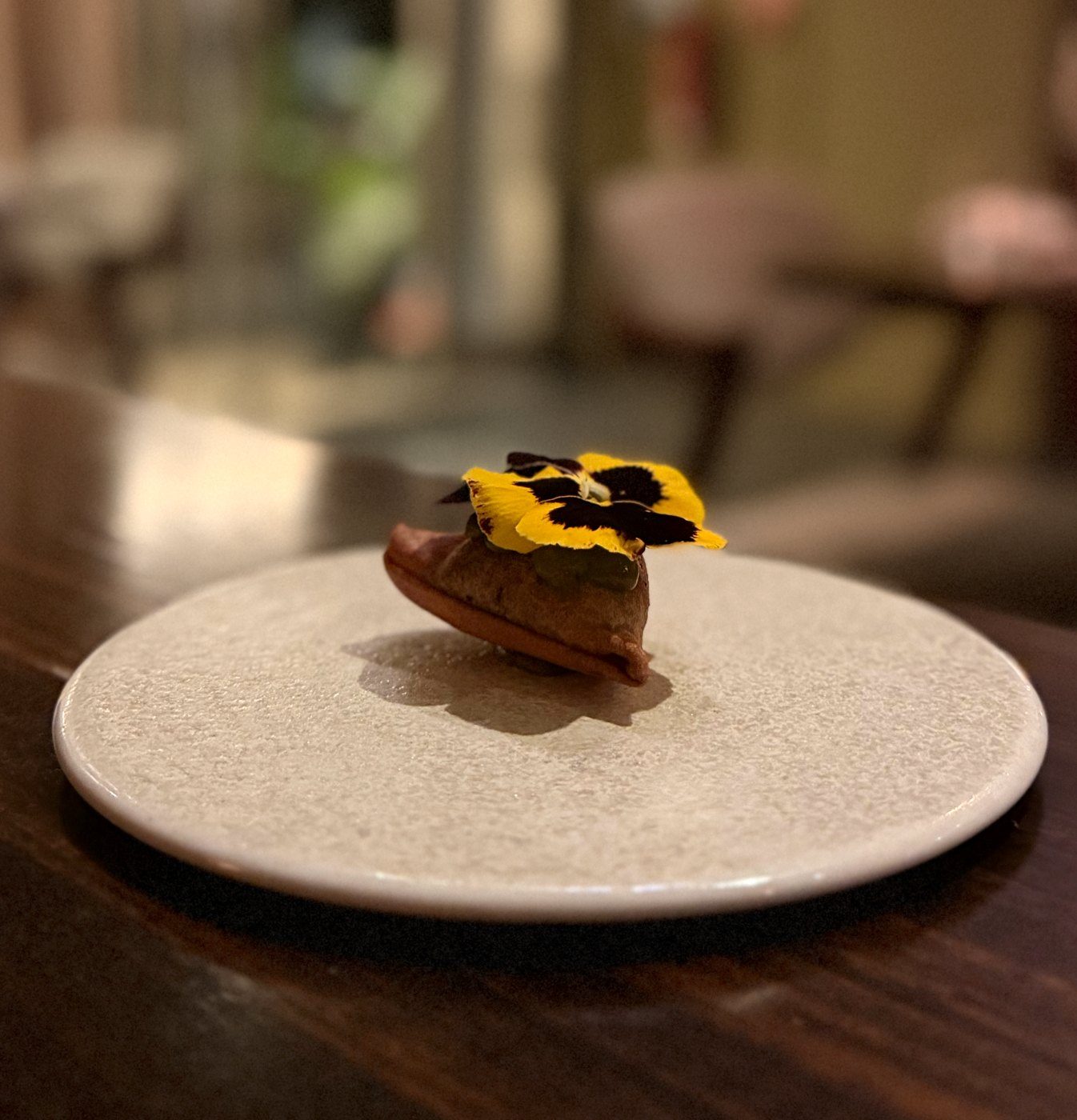 A course from the surprise tasting menu at Liz in Porto