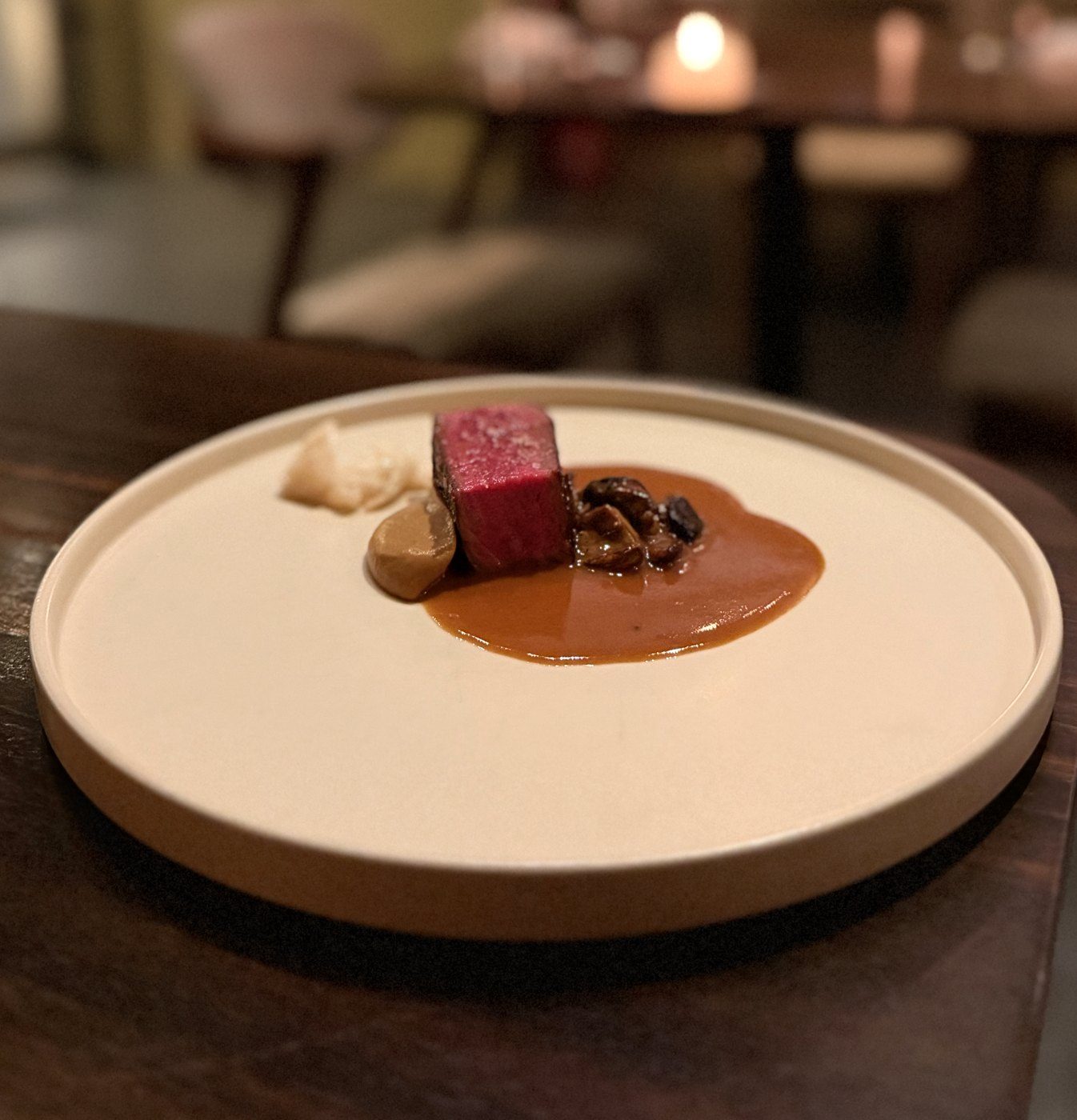 A main course from the tasting menu at Liz, Porto