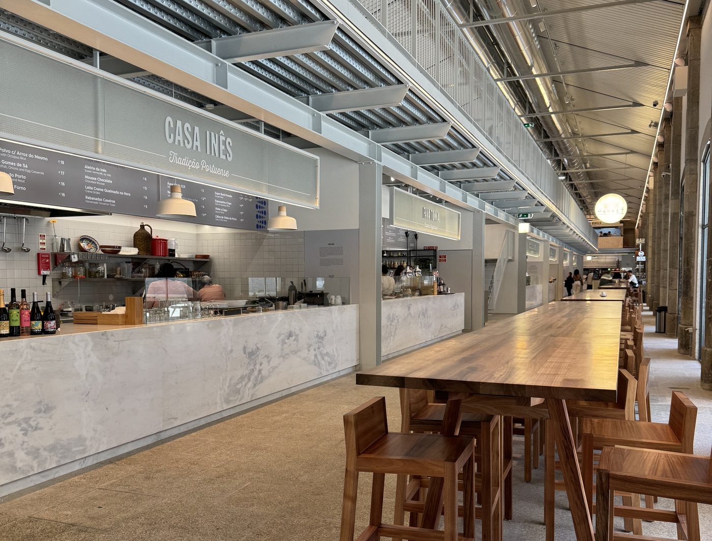Time Out Market Porto, the counters, May 2024