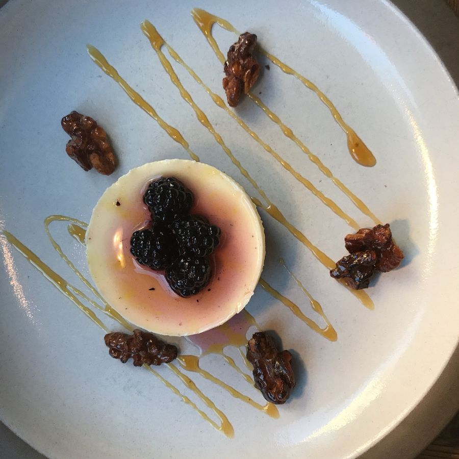 Cheesecake at Foreign Cinema, 2017