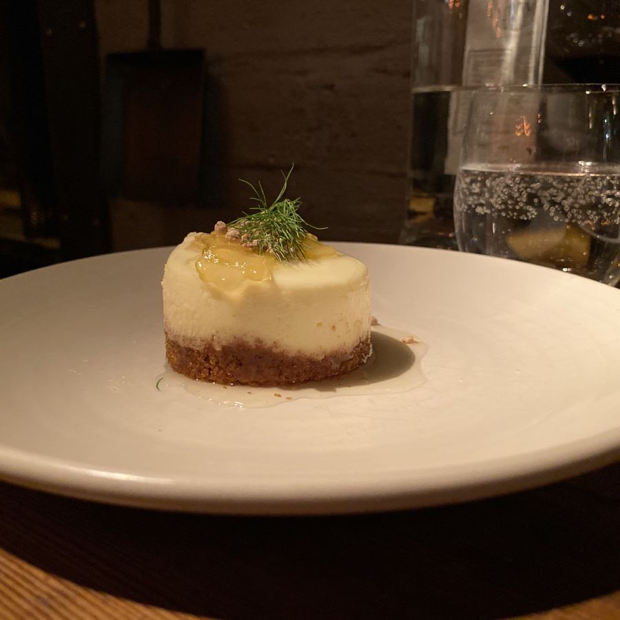 Cheesecake at Foreign Cinema, 2019