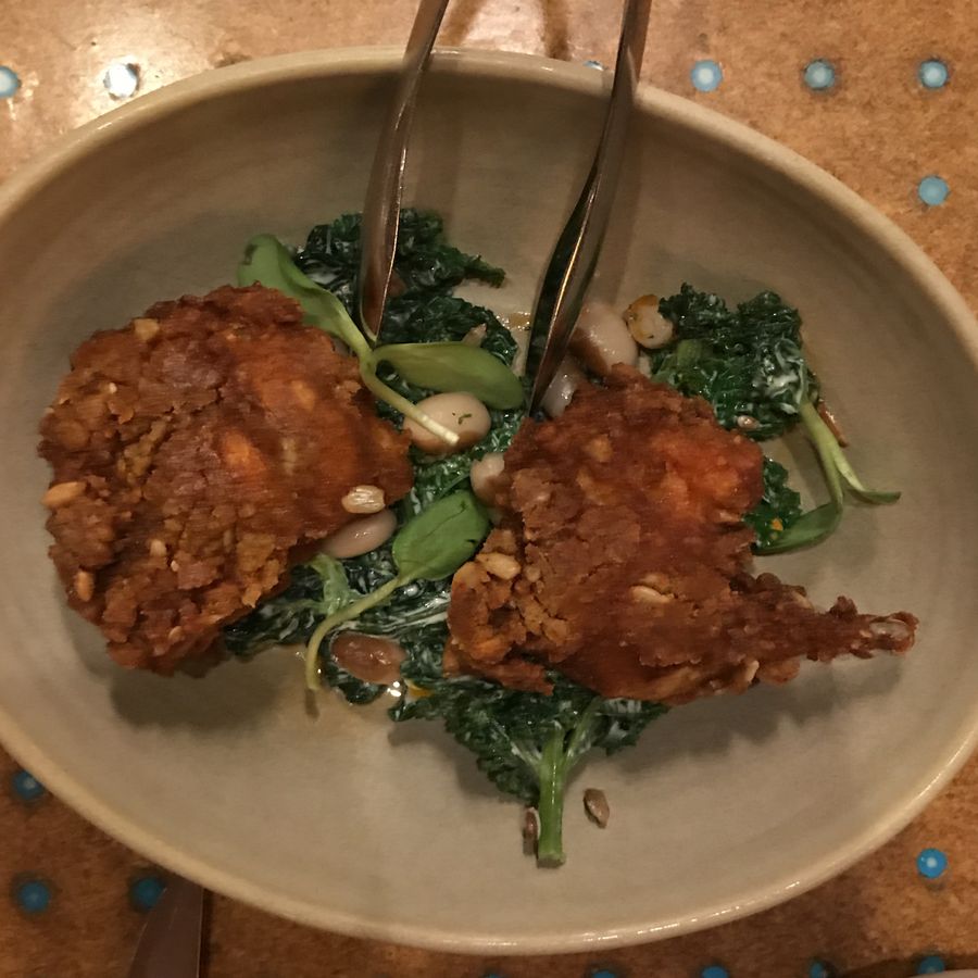 Fried quail with provisions at State Bird Provisions, 2017