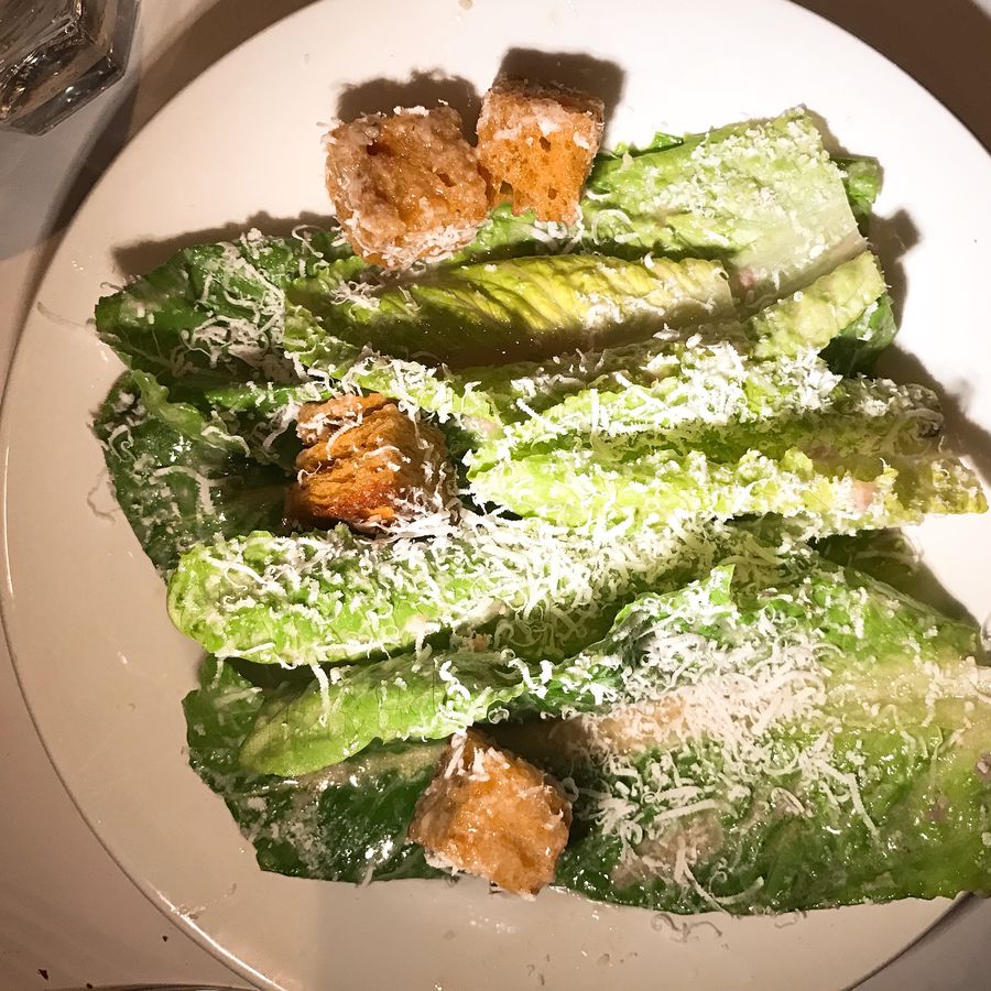 Caesar salad at Zuni Café, 2017
