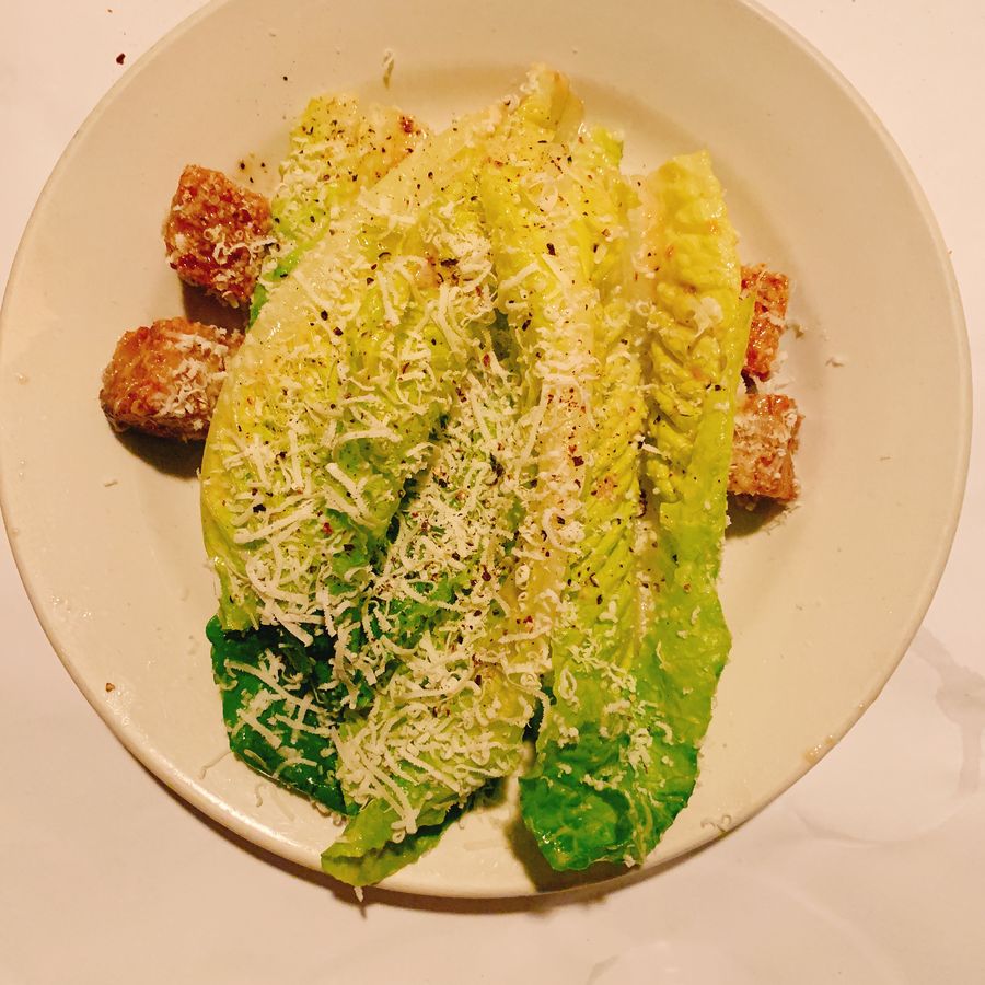 Caesar salad at Zuni Café, 2018