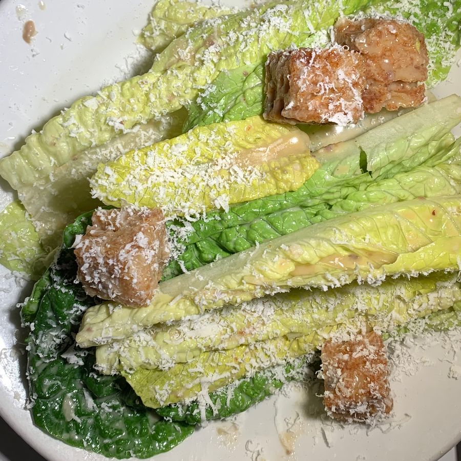 Caesar salad at Zuni Café, 2019