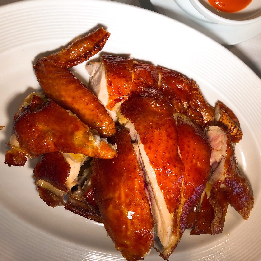 Flower crab at The Chairman, Hong Kong