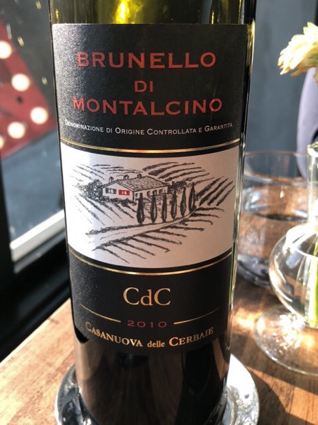 Brunello di Montalcino by Casanuova delle Cerbaie